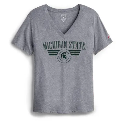 Spartans | Michigan State League Intramural Captain's Wings V- Neck Tee Alumni Hall