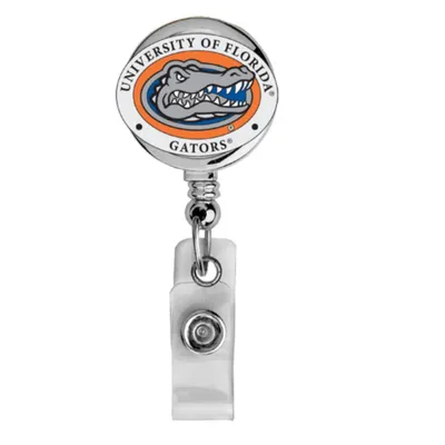 Florida Heritage Pewter Small Badge Reel