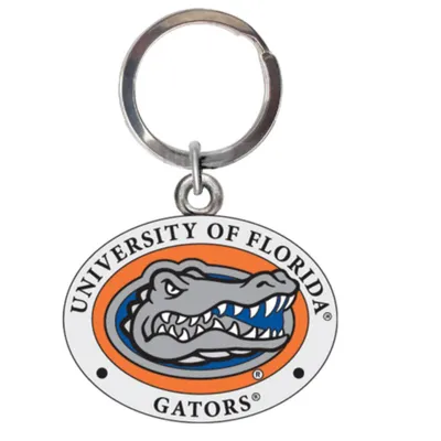 Florida Heritage Pewter Keychain