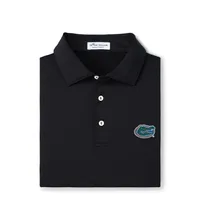 Gators | Florida Peter Millar Men's Solid Performance Polo Alumni Hall