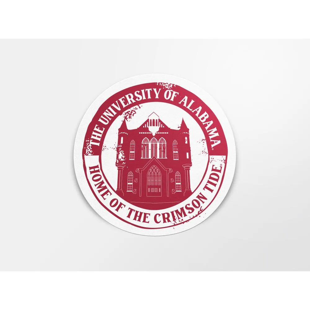  Bama | Alabama 4  Circle Landmark Decal | Alumni Hall