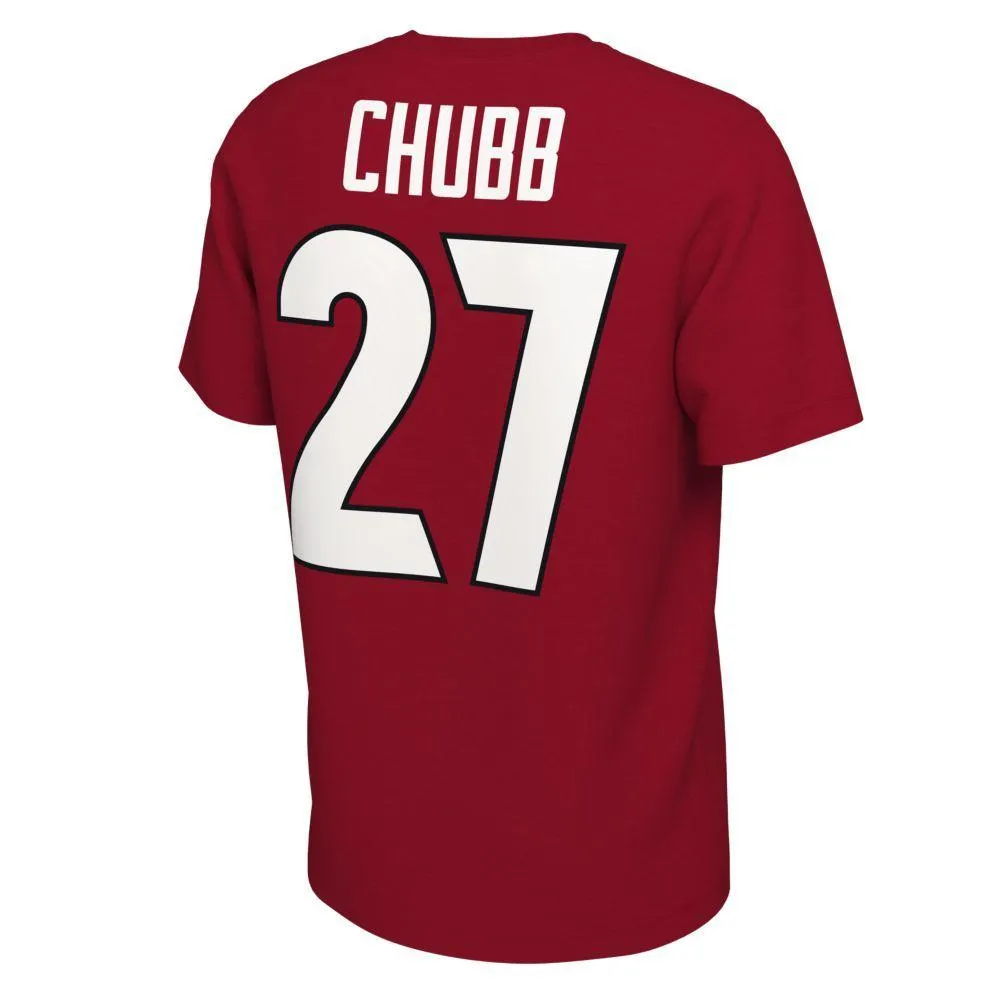 UGA Bulldogs #27 Men's Nick Chubb Jersey Black Player Player