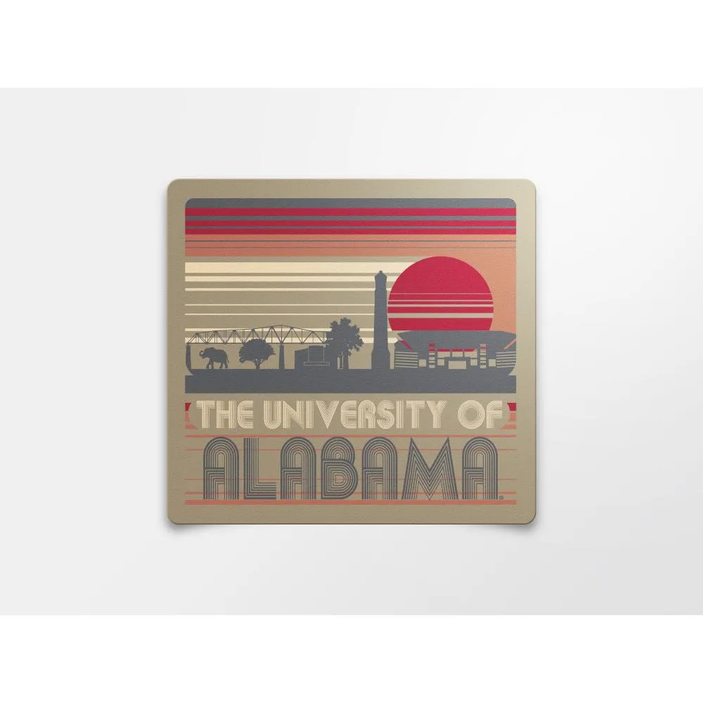  Bama | Alabama 4  Cityscape Decal | Alumni Hall