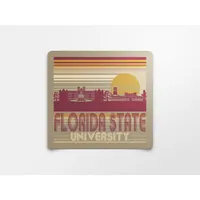  Fsu | Florida State 4  Cityscape Decal | Alumni Hall