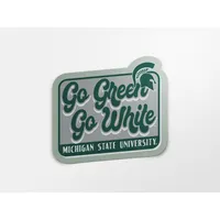  Spartans | Michigan State 4  Slogan Decal | Alumni Hall