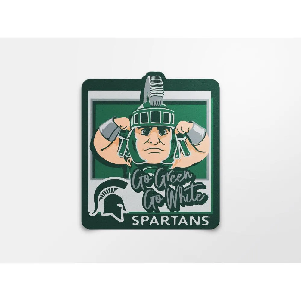  Spartans | Michigan State 4  Mascot Decal | Alumni Hall