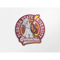  Fsu | Florida State 4  Circle Mascot Decal | Alumni Hall