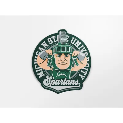  Spartans | Michigan State 4  Circle Mascot Decal | Alumni Hall