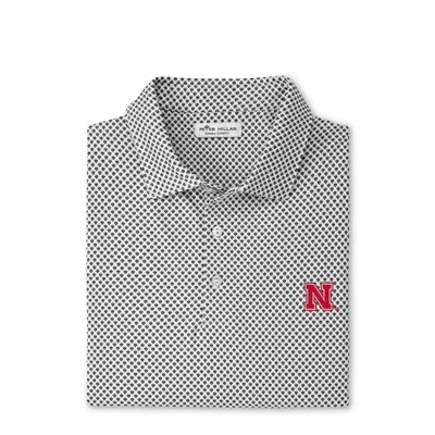 Huskers | Nebraska Peter Millar Ballpark Performance Polo Alumni Hall