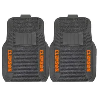  Clemson | Clemson Deluxe Car Mat Set | Alumni Hall