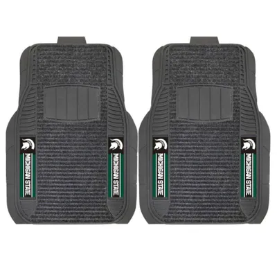  Spartans | Michigan State Deluxe Car Mat Set | Alumni Hall