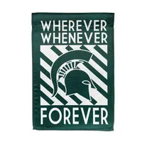  Spartans | Michigan State Garden Flag | Alumni Hall