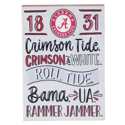  Bama | Alabama Spirit 5  X 7  Block | Alumni Hall