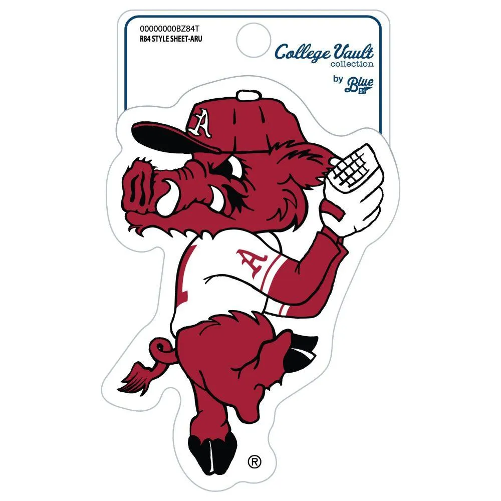  Razorbacks | Arkansas Vault Pitching Ribby Decal | Alumni Hall