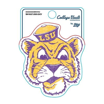 LSU Vault Cartoon Tiger Head Decal