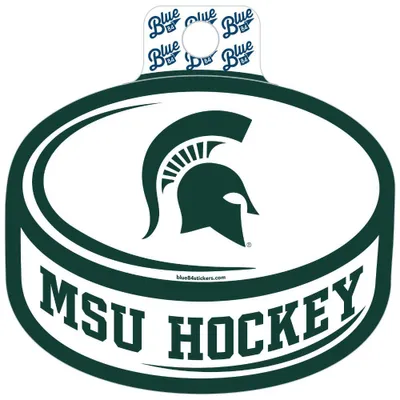  Spartans | Msu Hockey Puck Decal | Alumni Hall