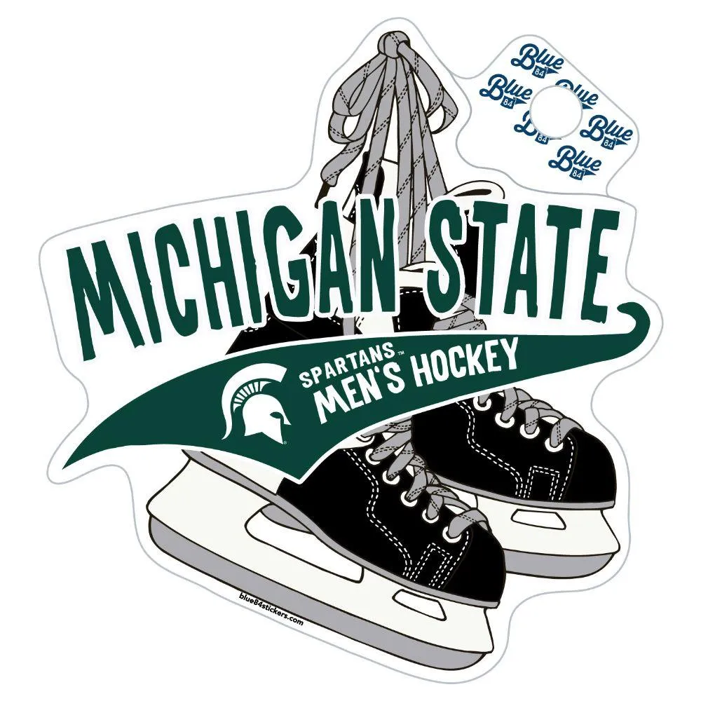  Spartans | Msu Ice Hockey Decal | Alumni Hall