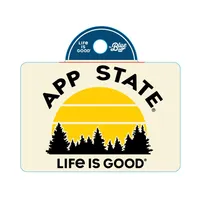  App | App State Life Is Good Mountain Decal | Alumni Hall