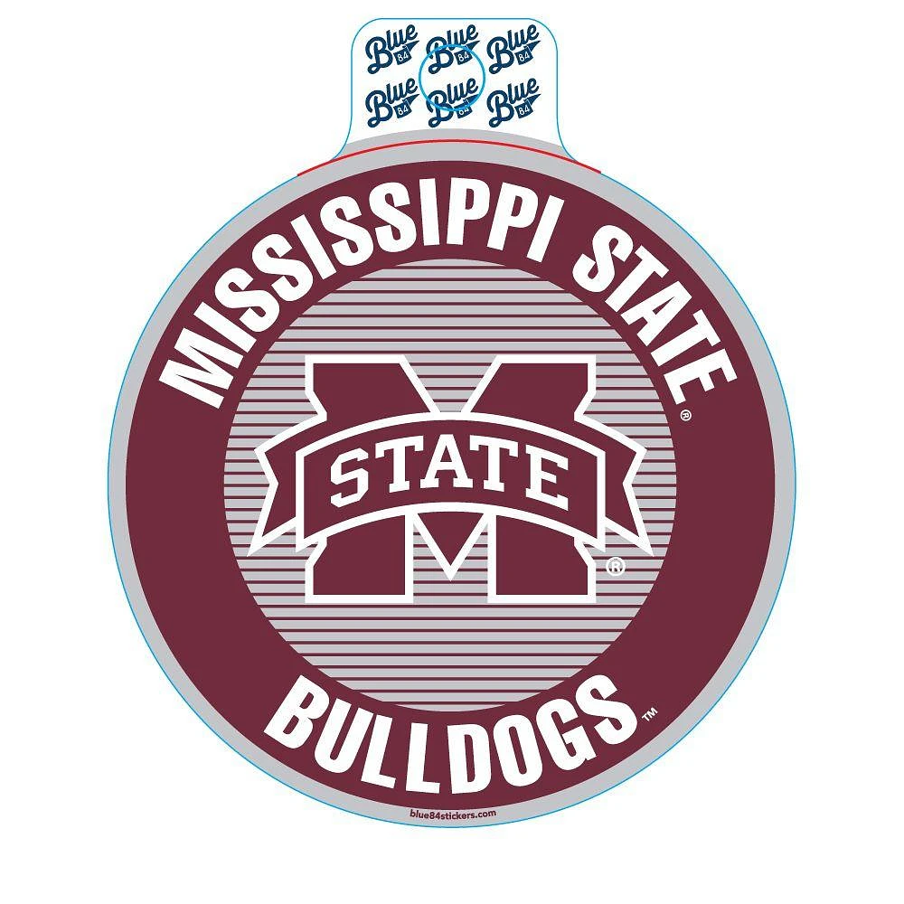Mississippi State Bulldogs Circle Decal