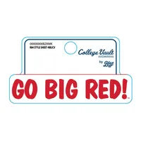  Huskers | Nebraska Vault Go Big Red Decal | Alumni Hall