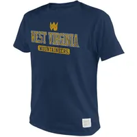 Wvu | West Virginia Vault Straight Short Sleeve Tee Alumni Hall