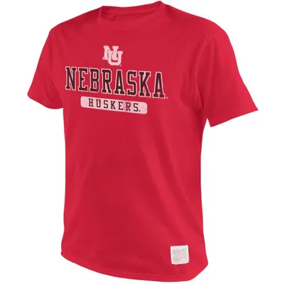 Huskers | Nebraska Vault Straight Short Sleeve Tee Alumni Hall