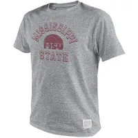 Bulldogs | Mississippi State Vault Arch Streaky Short Sleeve Tee Alumni Hall