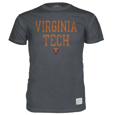 Hokies | Virginia Tech Vault Stack Oil Wash Short Sleeve Tee Alumni Hall