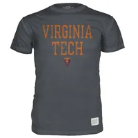 Hokies | Virginia Tech Vault Stack Oil Wash Short Sleeve Tee Alumni Hall