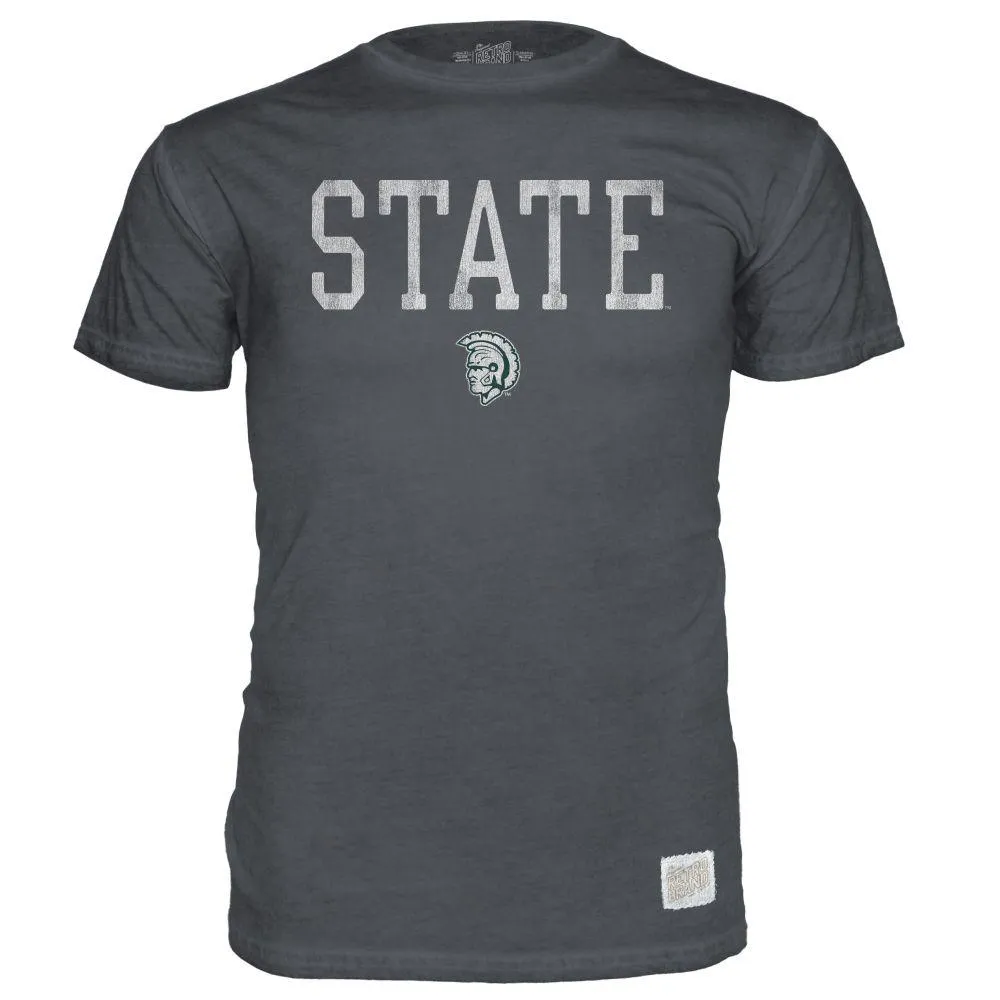 Spartans | Michigan State Vault Stack Oil Wash Short Sleeve Tee Alumni Hall