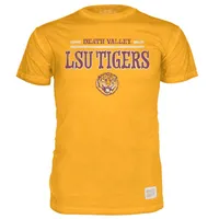 Lsu | Vault Striped Straight Oil Wash Short Sleeve Tee Alumni Hall