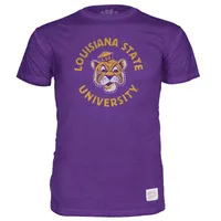 Lsu | Vault Circle Oil Wash Short Sleeve Tee Alumni Hall