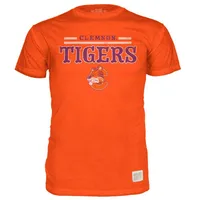 Clemson | Vault Stripe Straight Oil Wash Short Sleeve Tee Alumni Hall