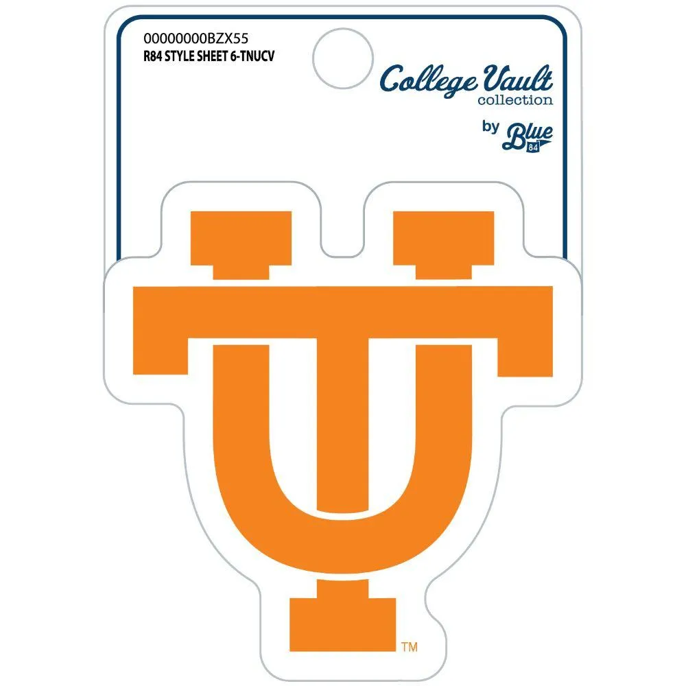  Vols | Tennessee Vault Interlock Ut Decal | Alumni Hall
