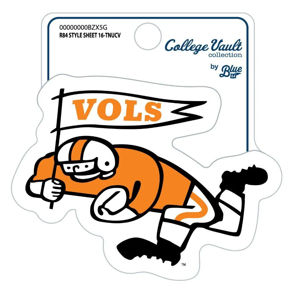  Vols | Tennessee Vault Running Vols Player Decal | Alumni Hall
