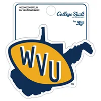  Wvu | West Virginia Vault State Decal | Alumni Hall