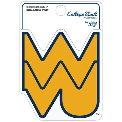  Wvu | West Virginia Vault Stacked Wv Decal | Alumni Hall