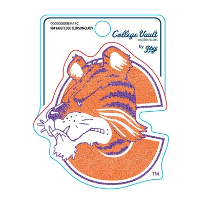  Clemson | Clemson Vault Tiger Head In C Decal | Alumni Hall