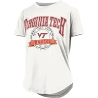 Hokies | Virginia Tech Pressbox Women's Gibralter Jersey Rounded Bottom Tee Alumni Hall