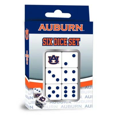 Auburn 6 Dice Set