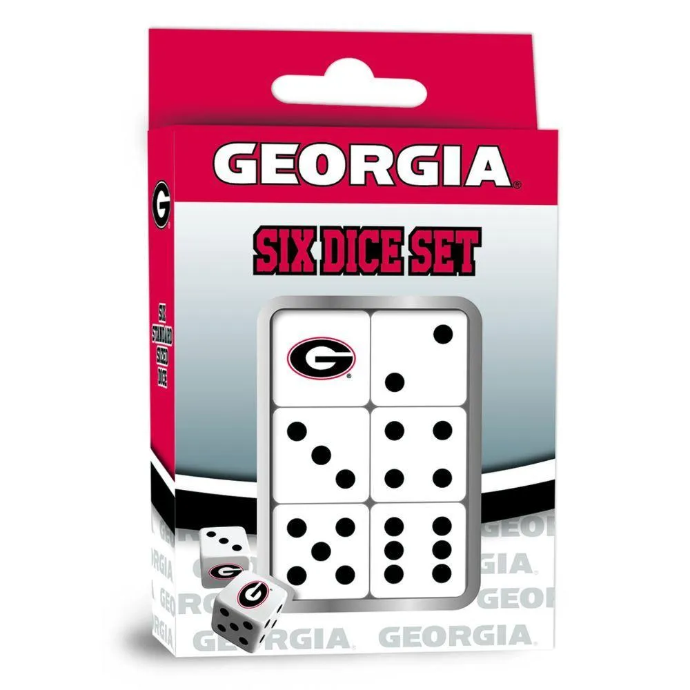  Dawgs | Georgia 6 Dice Set | Alumni Hall