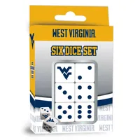  Wvu | West Virginia 6 Dice Set | Alumni Hall