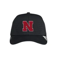  Huskers | Nebraska Adidas Laser Performance Structured Adjustable Hat | Alumni Hall