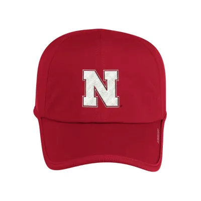 Nebraska Adidas Superlight Runners Adjustable Hat