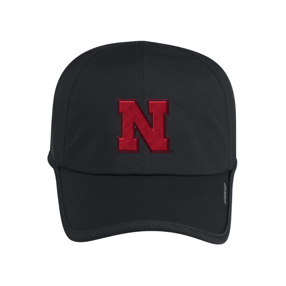 Huskers | Nebraska Adidas Superlight Runners Adjustable Hat | Alumni Hall