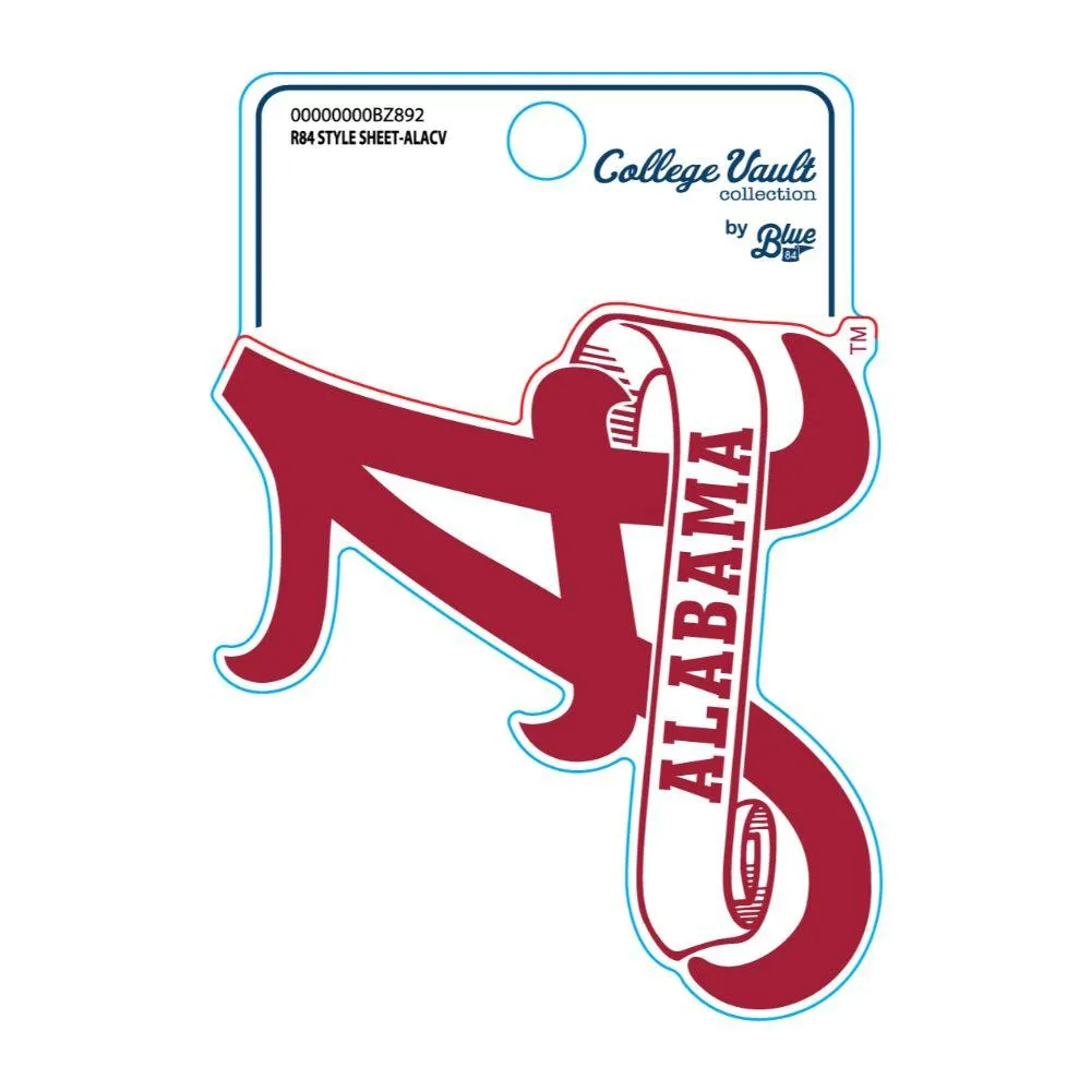  Bama | Alabama Vault A Banner Decal | Alumni Hall