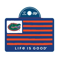 Florida Life is Good Flag Decal