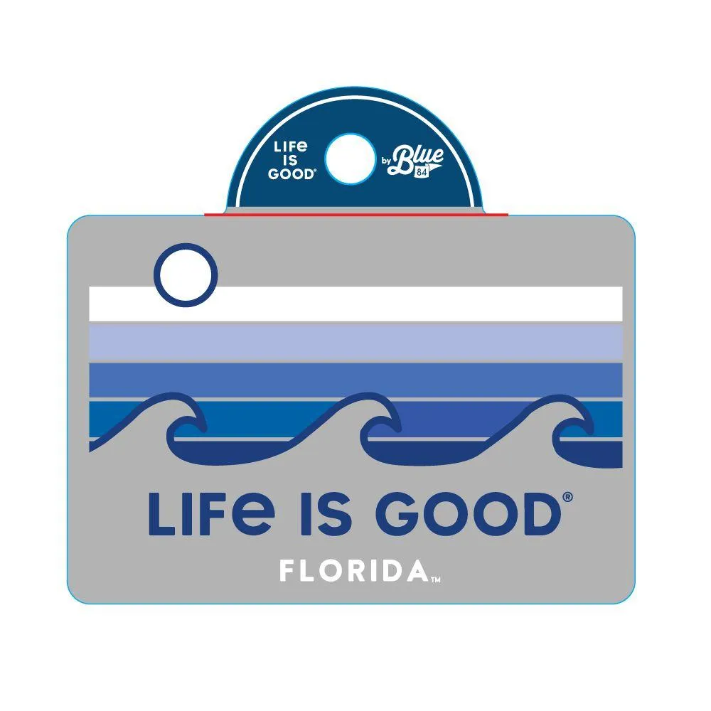 Florida Life is Good Horizon Wave Decal