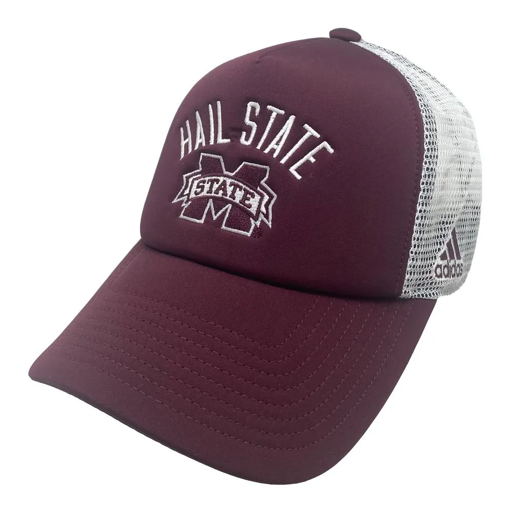  Bulldogs | Mississippi State Adidas Strategy Trucker Hat | Alumni Hall