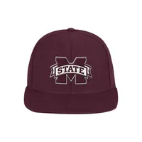 Bulldogs | Mississippi State Adidas Flat Brim Snapback Hat | Alumni Hall